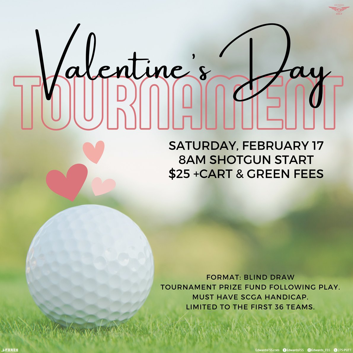 Valentines Tournament Golf