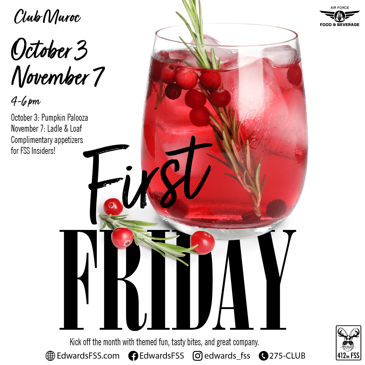 First Friday at Club Muroc